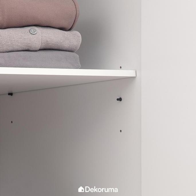 Savefk- Cubic Luna Milano Lp 3P - Dekoruma Lemari Pakaian 3 Pintu / Wardrobe