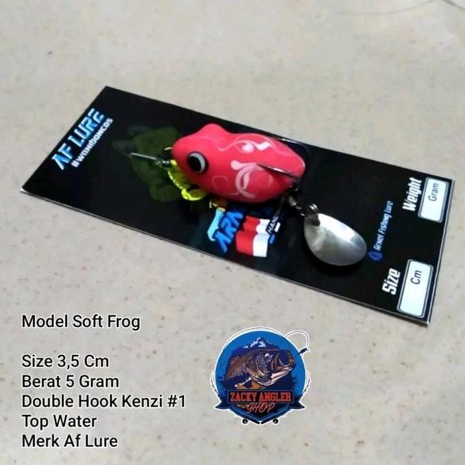 Sakanatsuri- Soft Frog Af Lure 3,5 Cm Umpan Casting Gabus