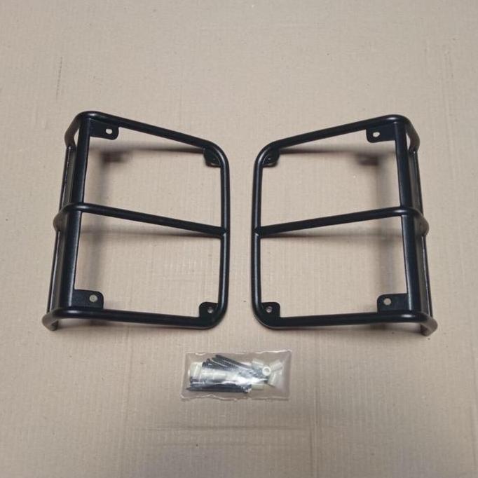Pengaman Lampu Stop Lamp Guard Hitam Jk Wrangler Rubicon Model Euro Original