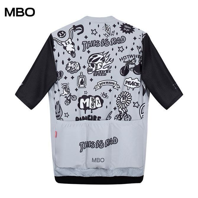 Promo Jersey Men Women Mysenlan MBO Prime BEAT Grey Short Sleeve Diskon