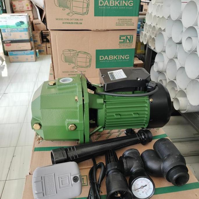 Pompa Air Jet Pump Dabking Jdk 267 Buat Kedalaman 30 Meter As Stainless 304 Bergaransi Forsale