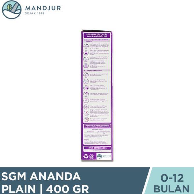 Akachan- Sgm Ananda Gain 100 0-12 Bulan 400 Gram