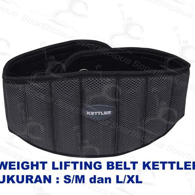 Jimu- Kettler Weight Lifting Belt Sabuk Angkat Besi Ban Angkat Besi Beban