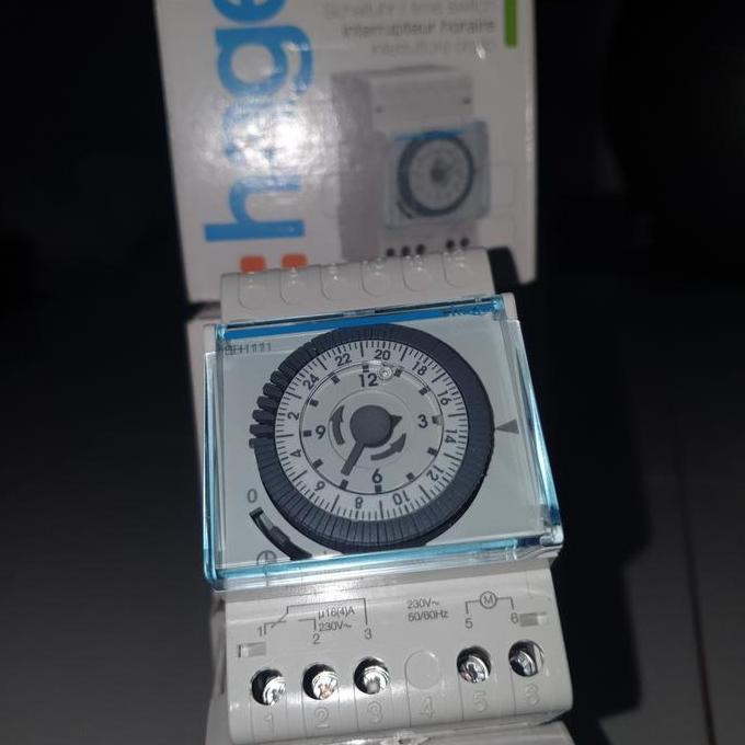TERBARU - timer hager EH111 TIME SWITCH hager heger