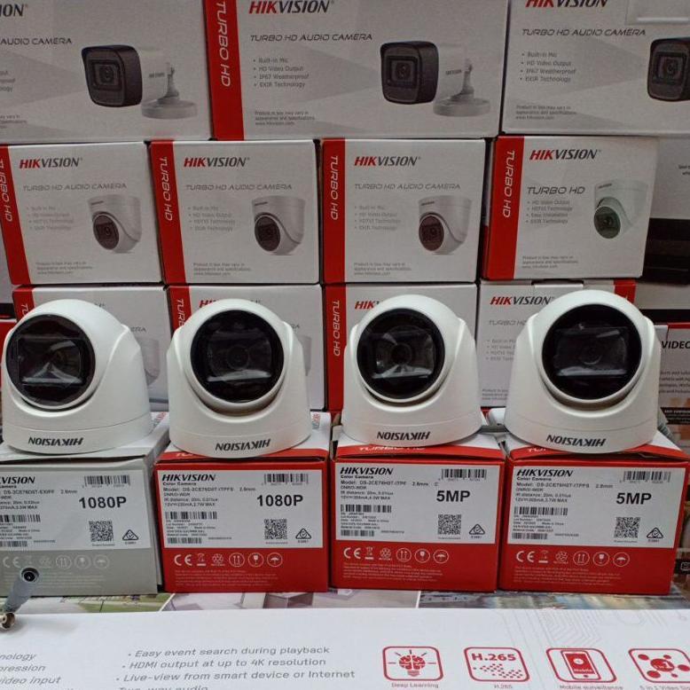 CamKeamanan- CAMERA CCTV HIKVISION 2MP / 5MP INDOOR AUDIO DAN NON AUDIO HIKVISION