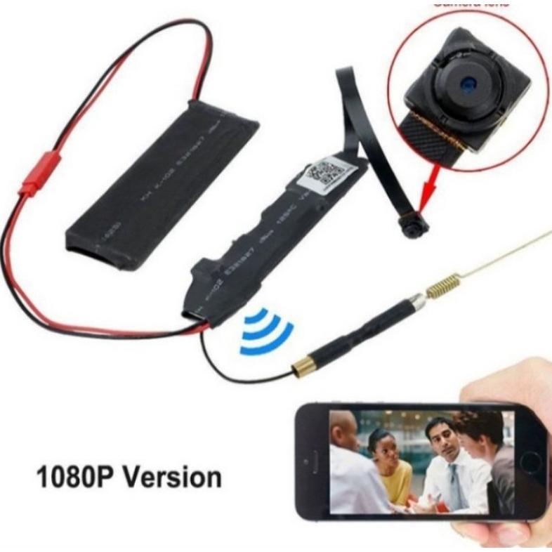 CamKeamanan- Kamera pengintai Spy mini wifi / wireless Full HD