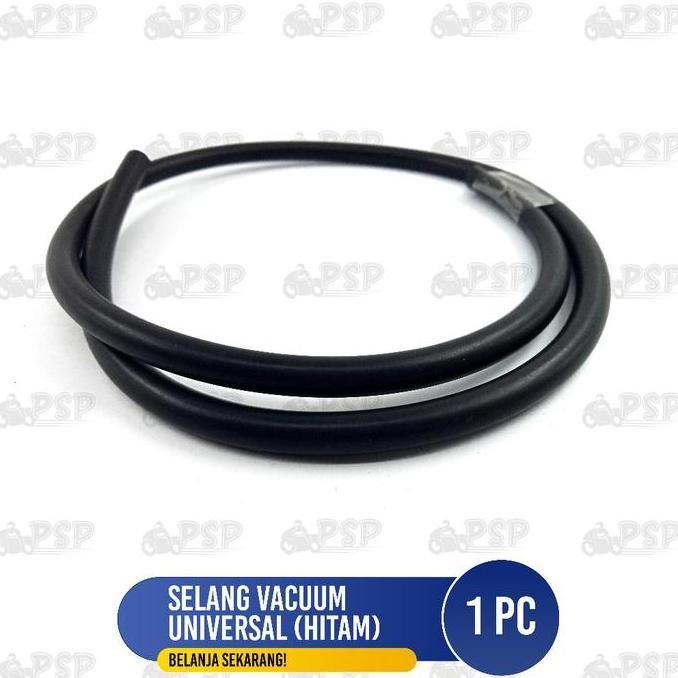 Promo Selang Vacuum Universal Hitam (Hisap Bensin) - Slang Tali Karet Vakum Vacum Fakum Sedot Manipo