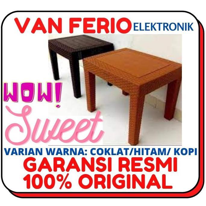 TABITHA KURSI PLASTIK / MEJA TERAS PLASTIK / MEJA TAMU / COFFEE TABLE