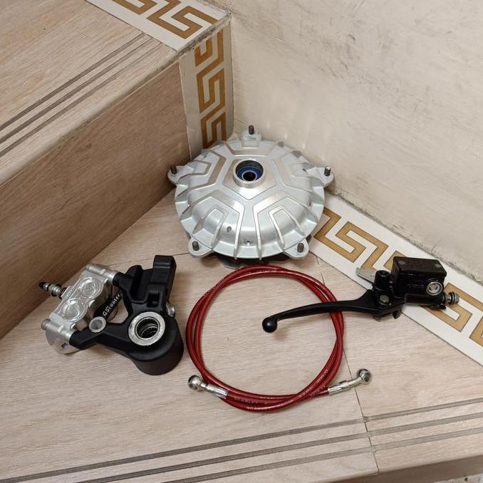 Promo cakram disc brake set gscooter vespa px series excel as besar original Diskon