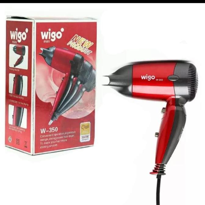 Diskon Hairdryer Wigo W350 ORIGINAL - Hairdryer Lipat Wigo - Hairdryer Travel all-u99 Juara