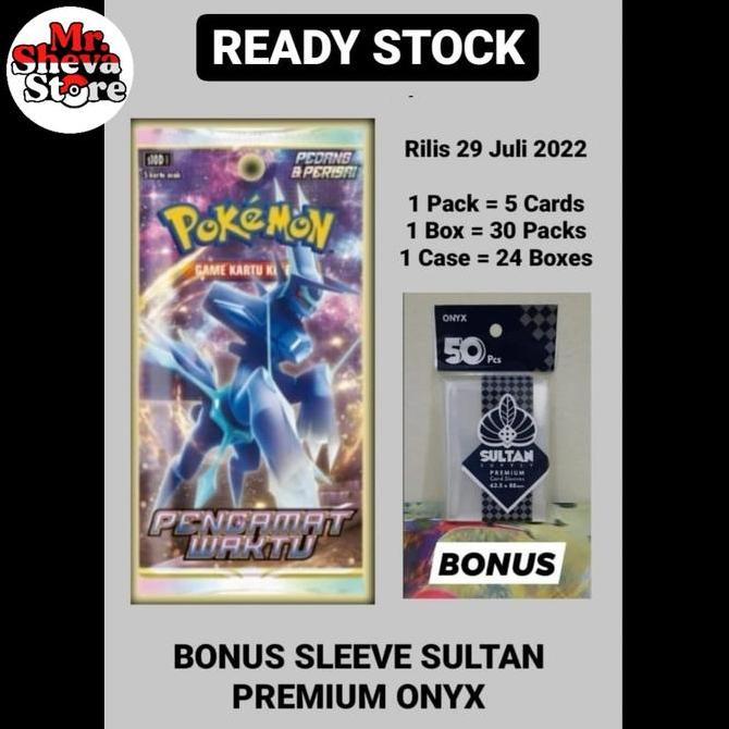 Booster Box Pengamat Waktu Pokemon Indonesia S10D (GET BONUS)