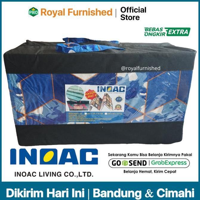 Kasur Lipat 4 Inoac Rebounded Plus Tas 90x200x10 Go-Send