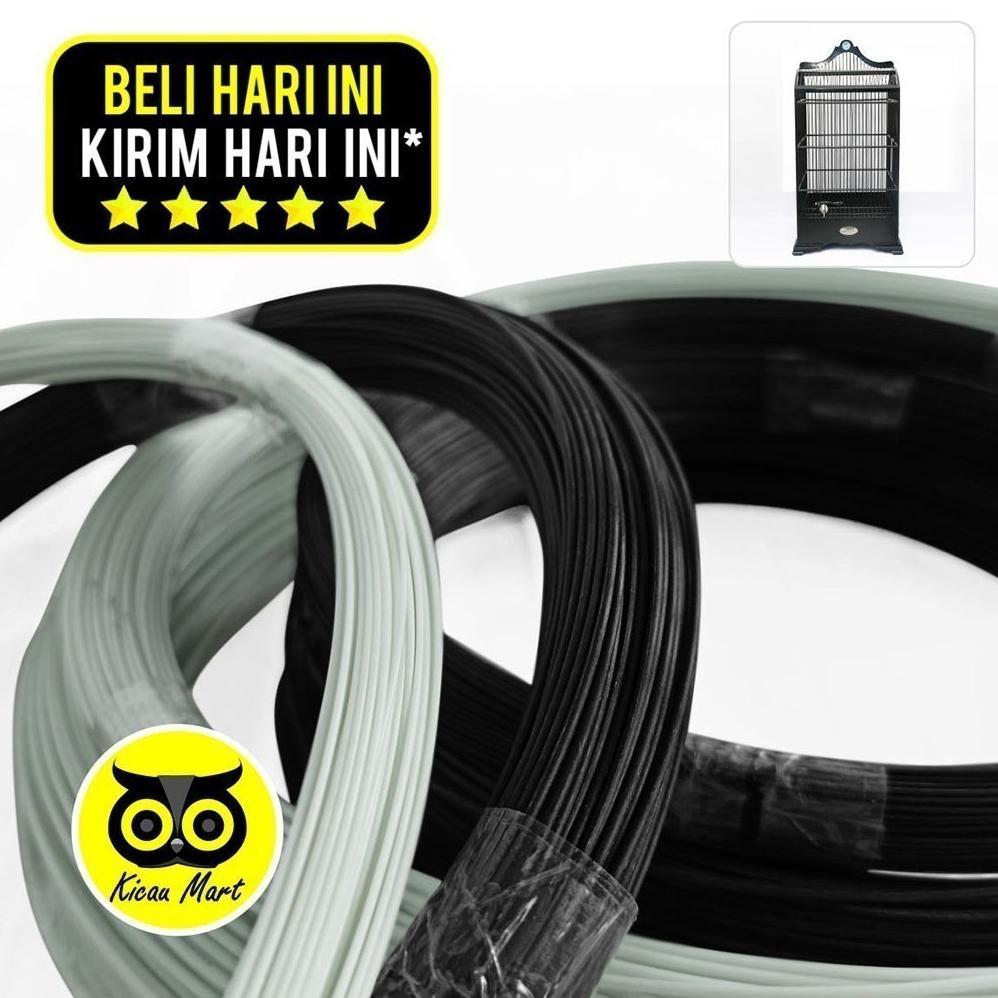 Readyy Stok KICAU MART Jeruji Ruji Fiber Roll Gulung Rolan 1 mm 1,5 mm 2 mm 3 mm 4 mm Batang Stik Je