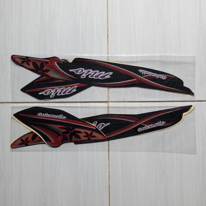 sticker striping motor yamaha mio sporty 2004 hitam