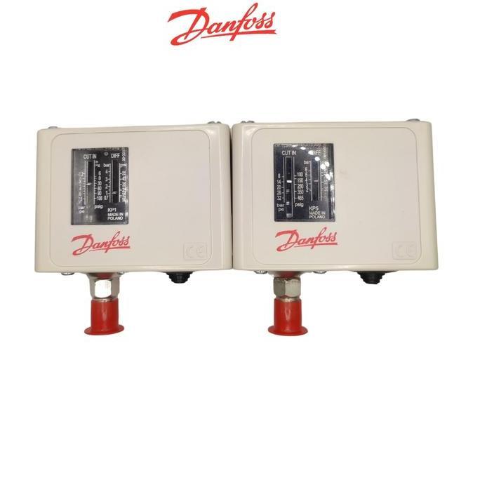 Promo Danfoss Pressure Switch Kp5 Auto / High Pressure Switch Type Kp-5