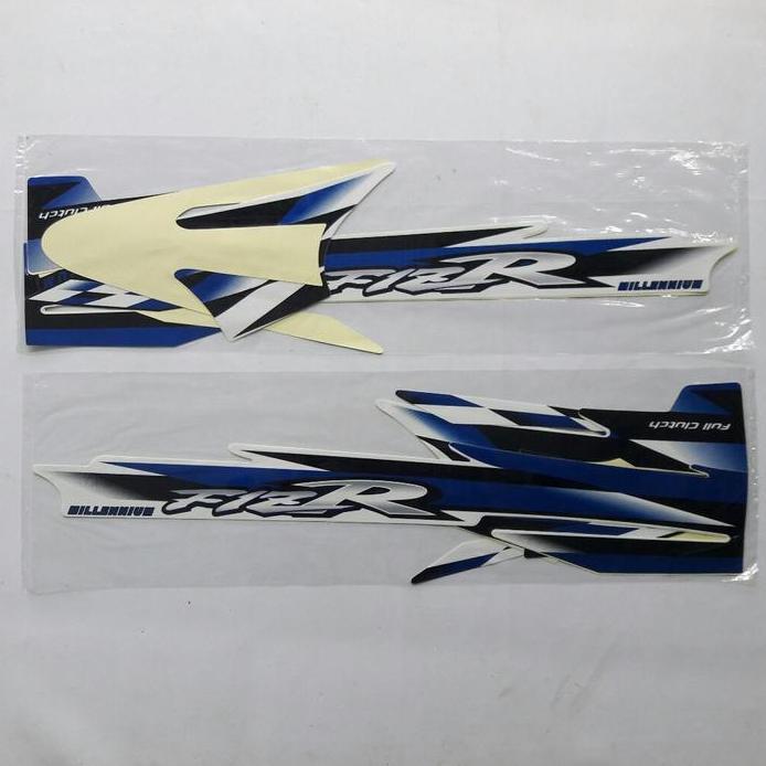 Striping Stiker Motor Yamaha F1zr Milenium Biru