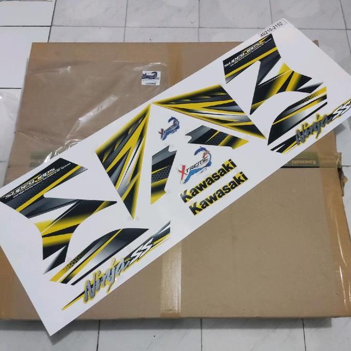 Striping Ninja SS Kuning Original Kawasaki