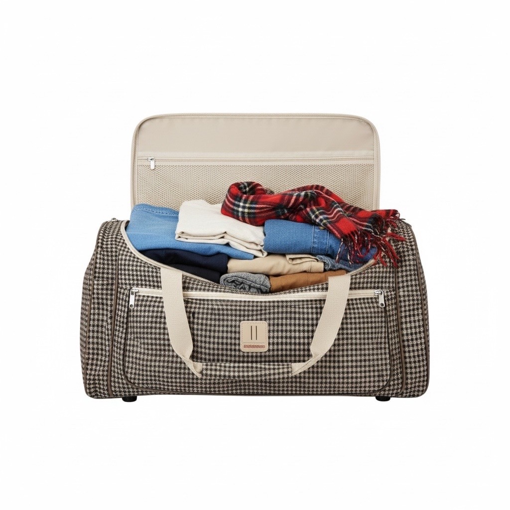 Carabella Travel Bag Pria dan Wanita GT409 Ransel Pakaian Cocok untuk Berpergian Mudik Tas Pakaian C