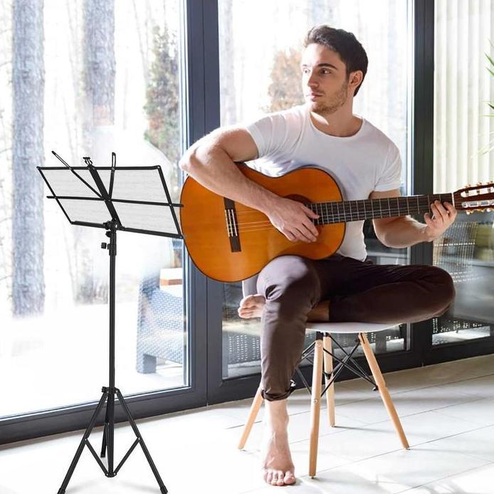 Ready Stand partitur - buku lagu - teks tempat buku lagu / pidato