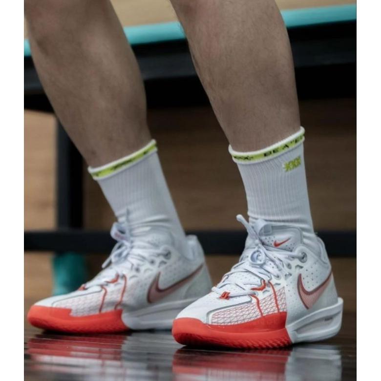 HOT SALE NIKE ZOOM GT CUT 3 PICANTE RED ORIGINAL BASKET BALL