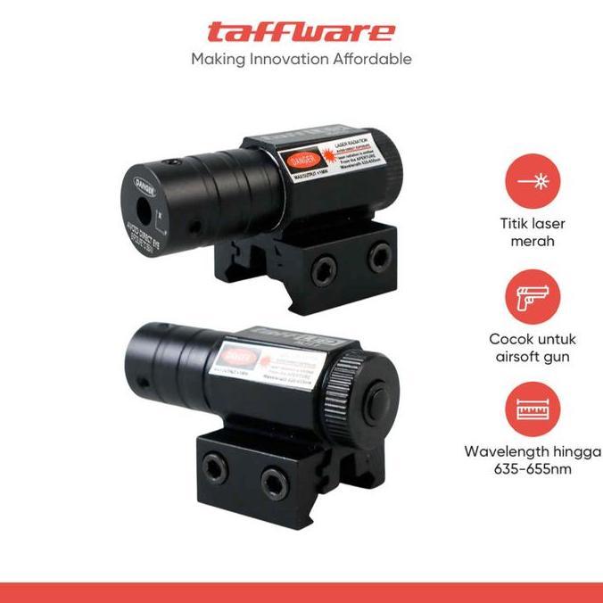 TaffLED Tactical Red Dot Laser Sight HJ11 BIGGSELER