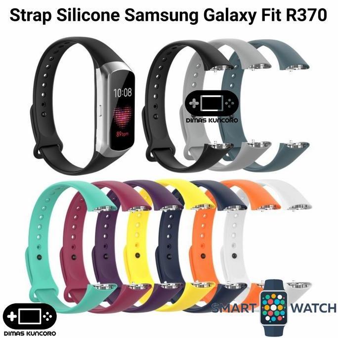 Strap Silicone Samsung Galaxy Fit R370 silikon tali jam rubber samsung galaxy fit r370