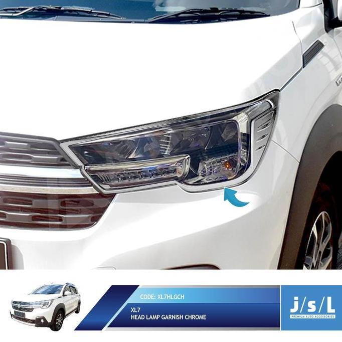 Suzuki XL7 Garnis Depan Krom JSL Head Lamp Garnish Chrome