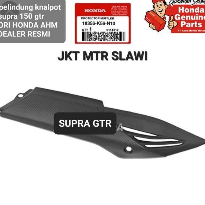 18318 K56 N10 Pelindung Knalpot, Tutup Knalpot Supra Gtr 150 Ori Ahm