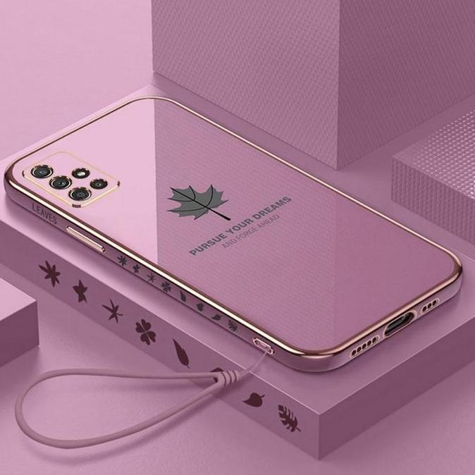 Case Maple SAMSUNG A51 Casing Terbaru Ponsel Case Plating