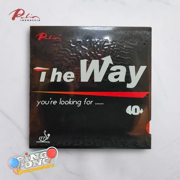 Karet Bat Tenis Meja Pingpong Palio The Way 40+