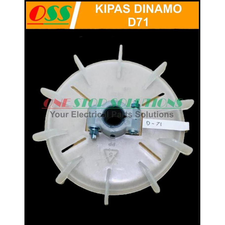 DISKON KIPAS DINAMO KIPAS MOTOR KIPAS PENDINGIN EXTERNAL FAN DINAMO D71 