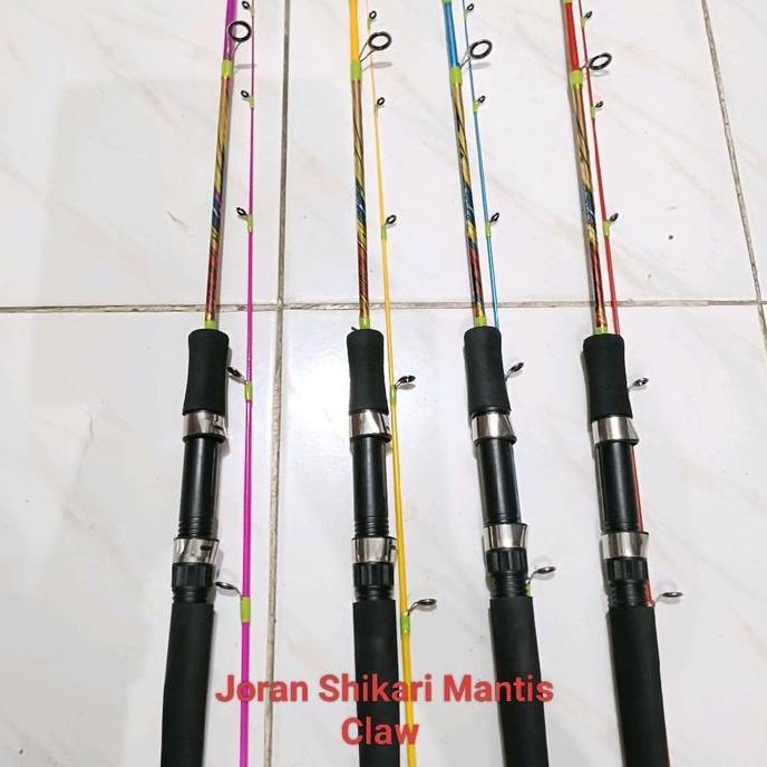 Joran Shikari Galah Pro & Mantis Claw 120 cm, 135 cm & 150 cm ( Joran Udang )