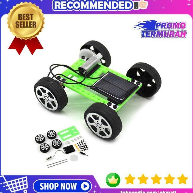 Mainan Edukasi Anak DIY Mobil Mobilan Solar Mini Tenaga Surya Matahari