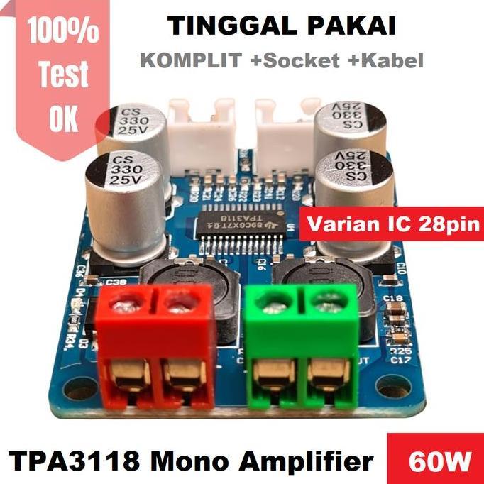 Tpa3118D2 Tpa3118 Class D Hifi Subwoofer Digital Power Mono Amplifier