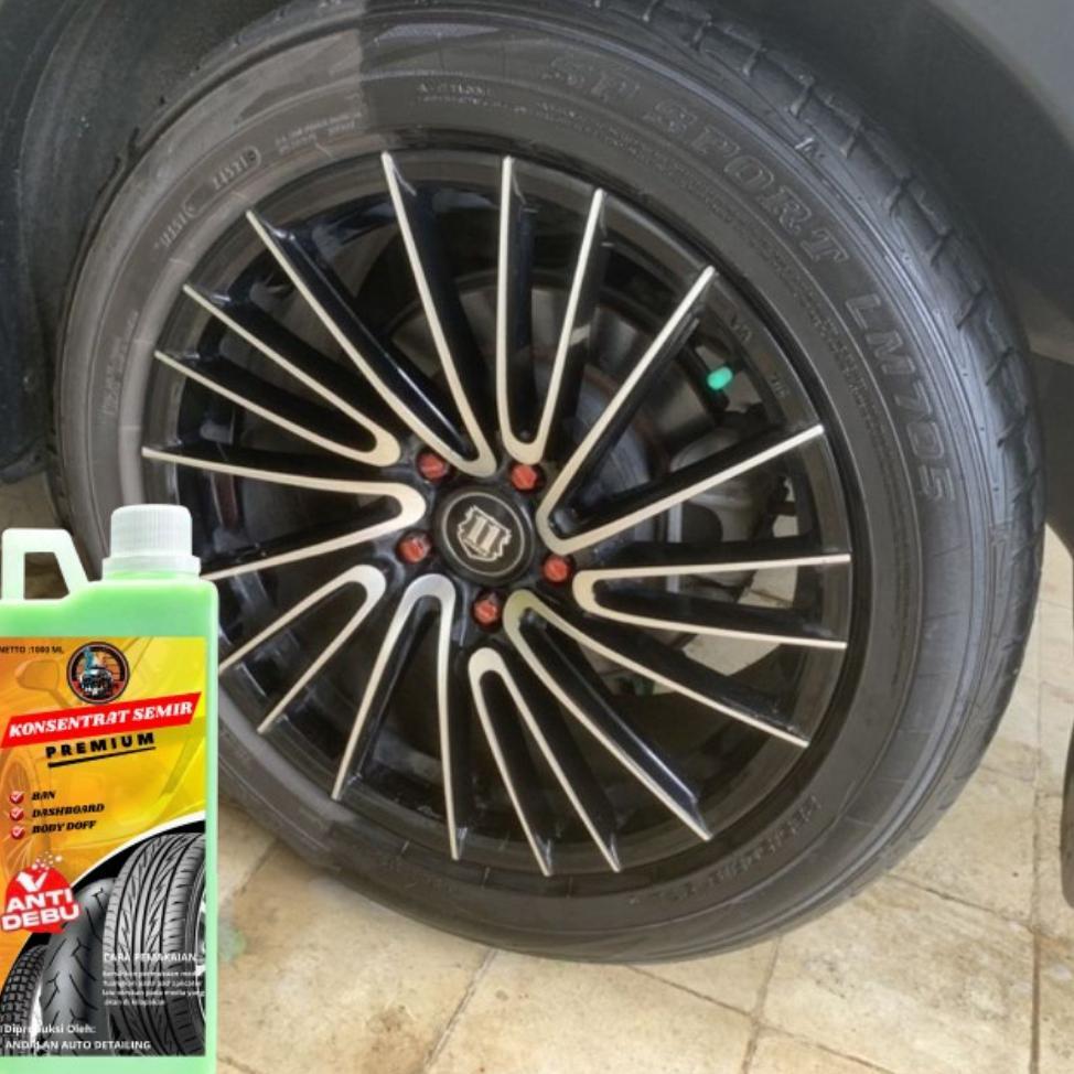Terlaris Semir Ban Mobil Tahan Lama Semir Ban Motor Permanen Penghitam Pengkilap Ban Motor 500Ml