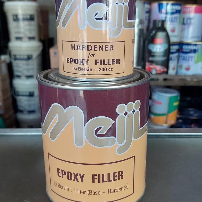 CAT DUCO MEIJI EPOXY FILLER - 1 KG - CAT DASAR EPOXI PRIMER SURFACER