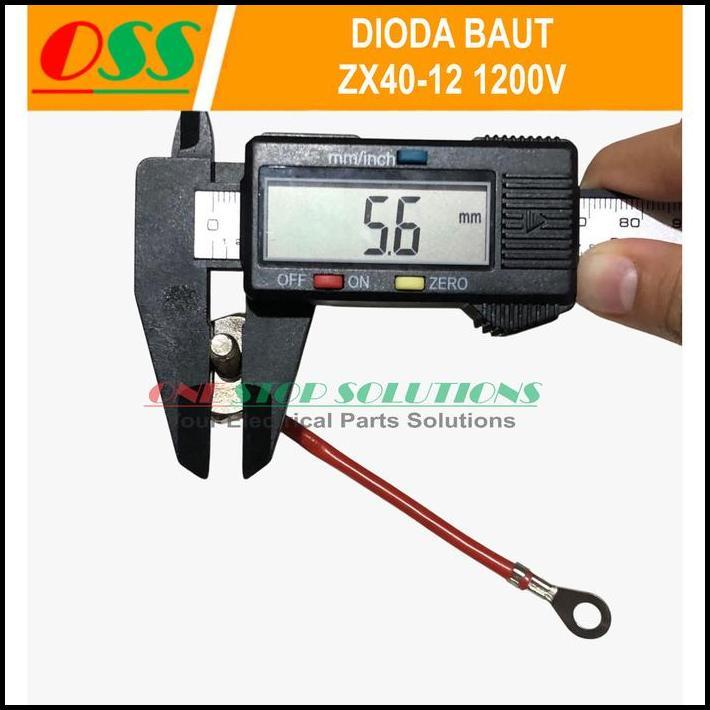 DISKON DIODA BAUT ZX40-12 ZX 40-12 40A 1200V MERAH HITAM PANAH ATAS BAWAH 