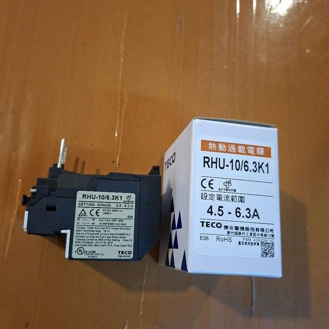Grosir Over Load Rhu-10/6,3A Overload 4,5A-6,3A Overload Teco