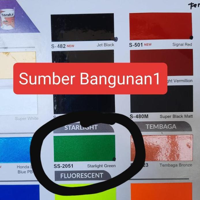 Cat Duco hijau metalic starlight green suzuka