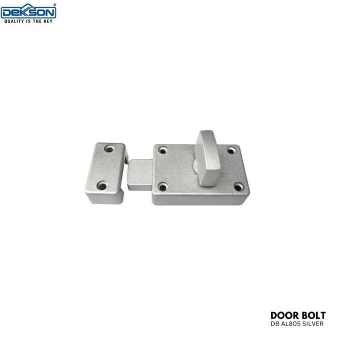 Grendel Pintu/Door Bolt/Dekkson/DB AL 805/Slot Pintu/Dekson/Kunci Pintu Alumunium Dekson