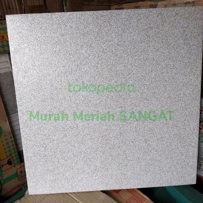 KERAMIK LANTAI GARASI 40X40 KASAR ABU MUDA GRANITO BINTIK