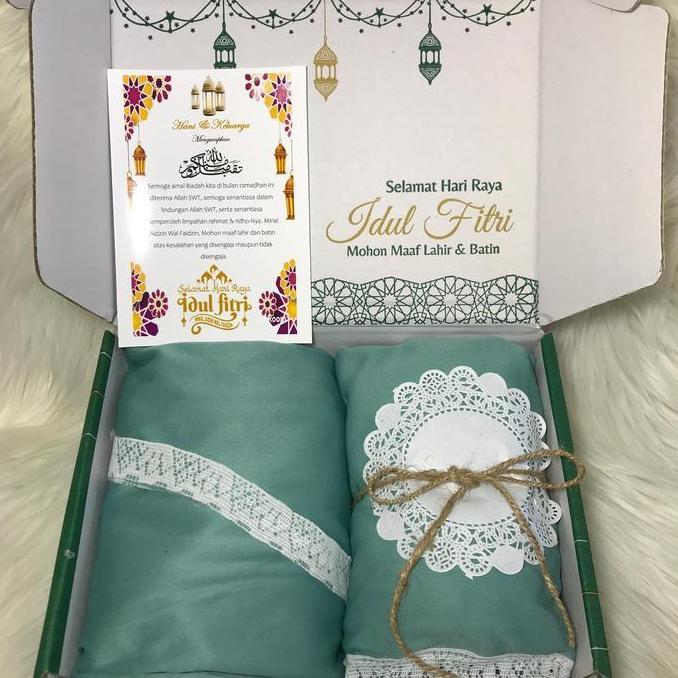 Hampers Mukena Mukenah Dewasa - Kado Mukena Dewasa Jumbo - Kado Ulang Tahun Pernikahan - Kado pacar 