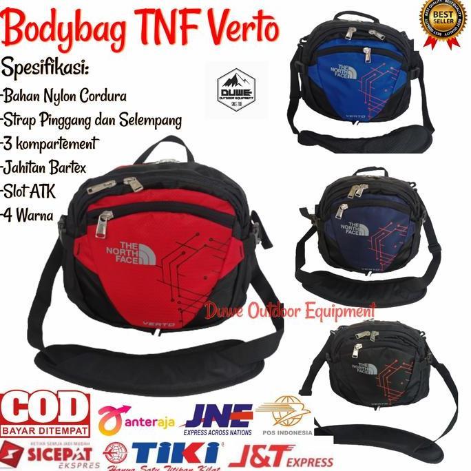 TAS BODYBAG-TAS SLEMPANG OUTDOOR-TAS SLINGBAG TNF-BODYBAG CONSINA