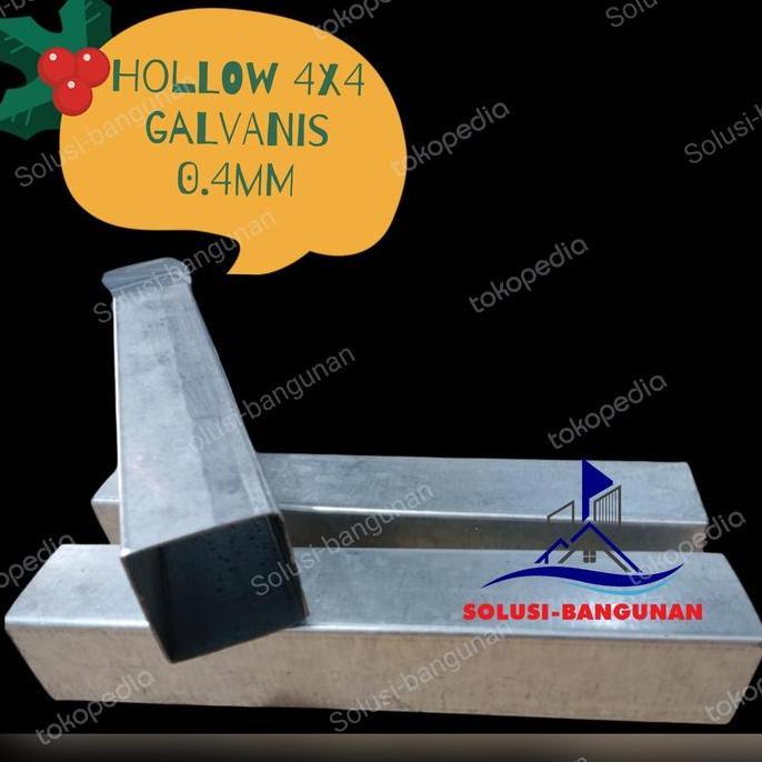 HOLLOW 4X4 GALVANIS TEBAL 04 / HOLO 4X4 GALVANIS 04 / HOLO GALVANIS