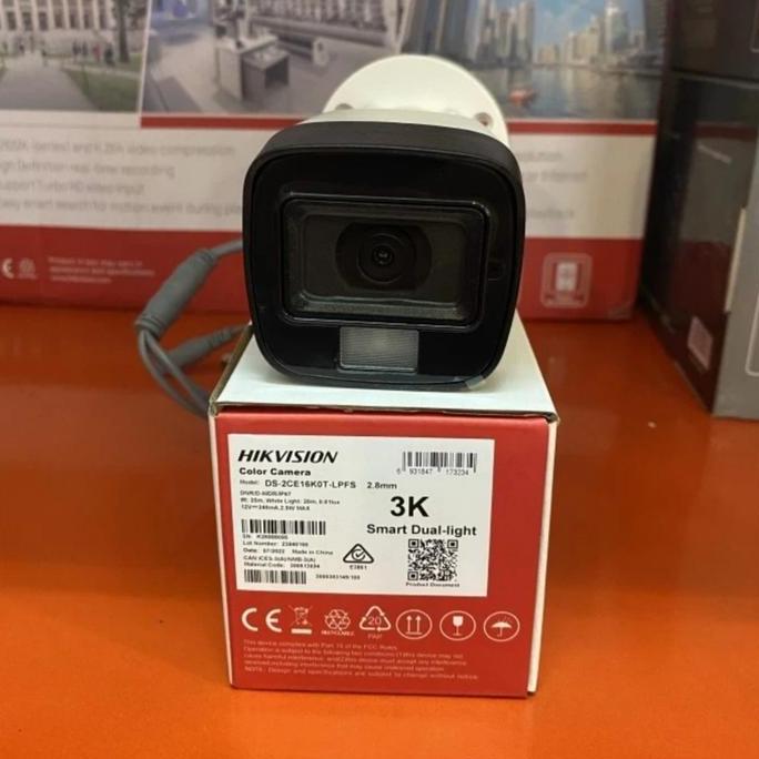 Sale Kamera Cctv Colorvu Dual Light Audio 3K 5Mp Hik