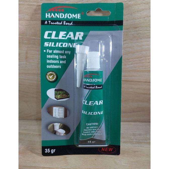 BOVANA LEM KACA SEALENT ODOL Lem Kaca Sealent Kaca Silicone Kecil Odol Aquarium Alumunium / Lem Kaca