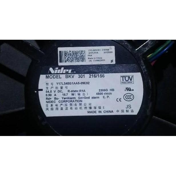 Fan Blower NIDEC Dc 54.4V 17cm.