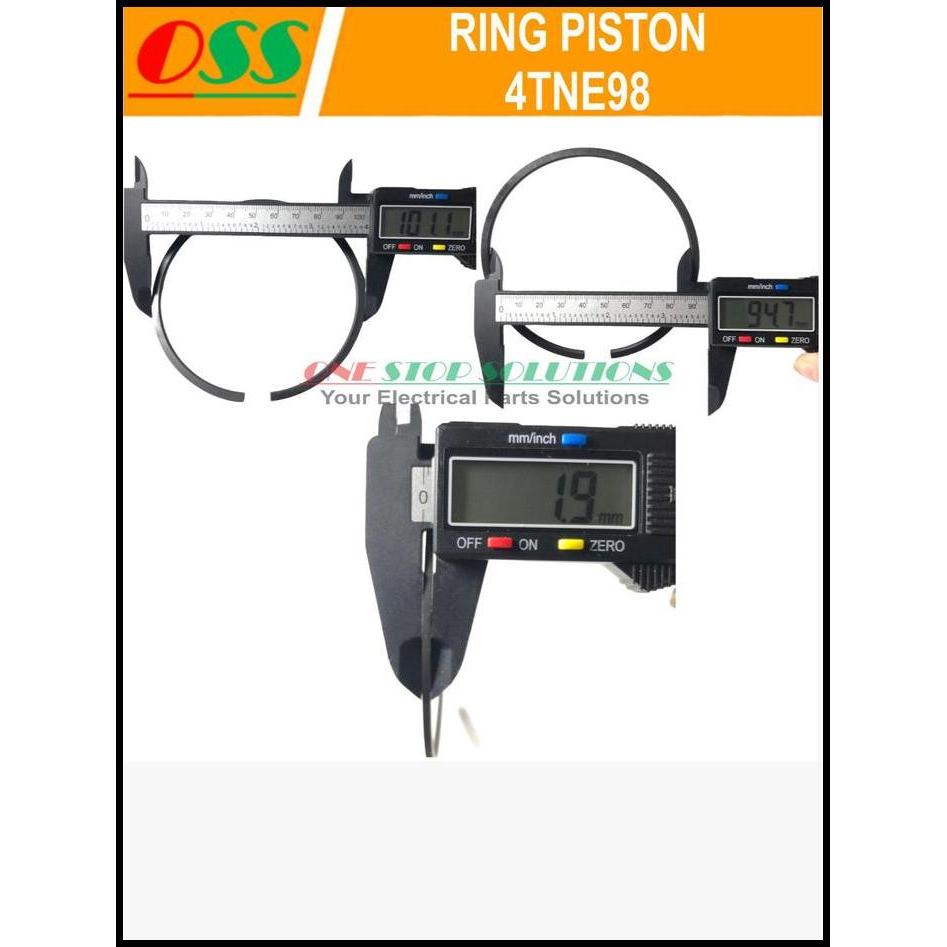 HOT DEAL RING PISTON SET UNTUK ENGINE YANMAR 4TNE98 