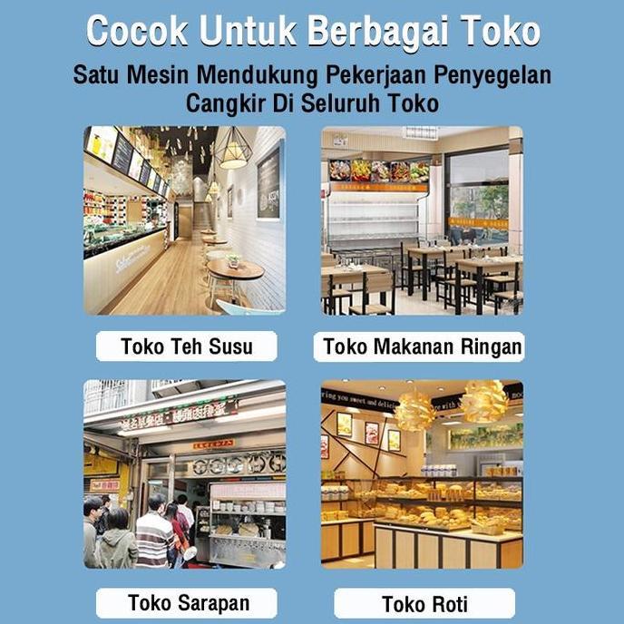 KIMDARY REAIM Cup Sealer, Mesin Press Gelas 8oz - 20oz, Original, Mesin Sealing Plastik, Press Cup S