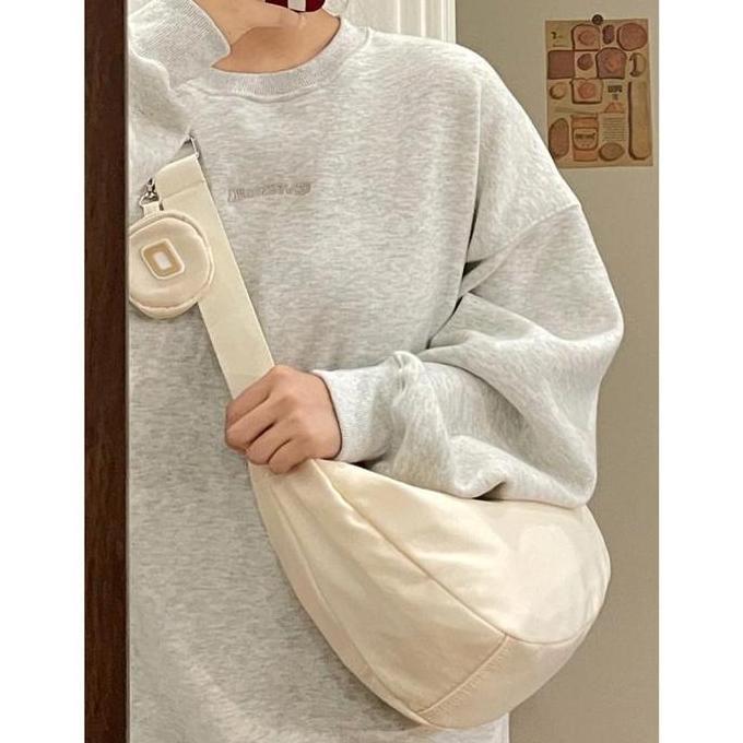TERKINI Ready COD Tas Selempang Wanita Terbaru 2-in-1 Nilon Siswa Baru Wanita Tas Bahu Murah Tas Cew